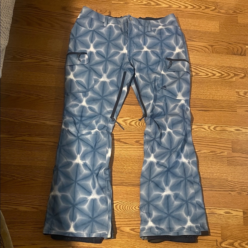 BURTON women’s Gloria dialora shibori snow pants
